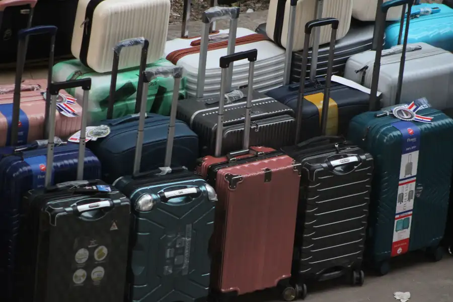 Bagagem extraviada no aeroporto